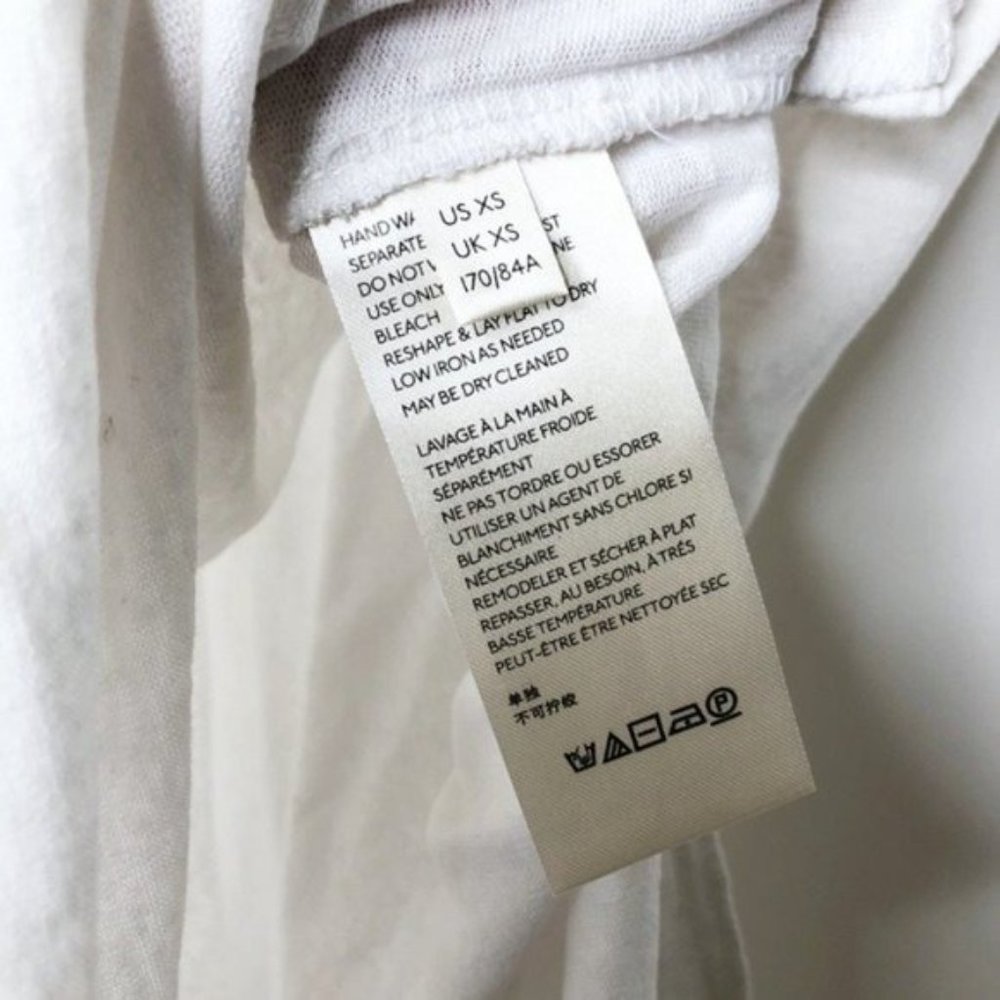 FREE PEOPLE Under The Sun White Tee - Picture 7 of 11